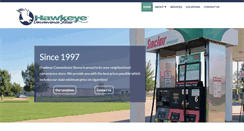 Desktop Screenshot of hawkeyeconvenience.com